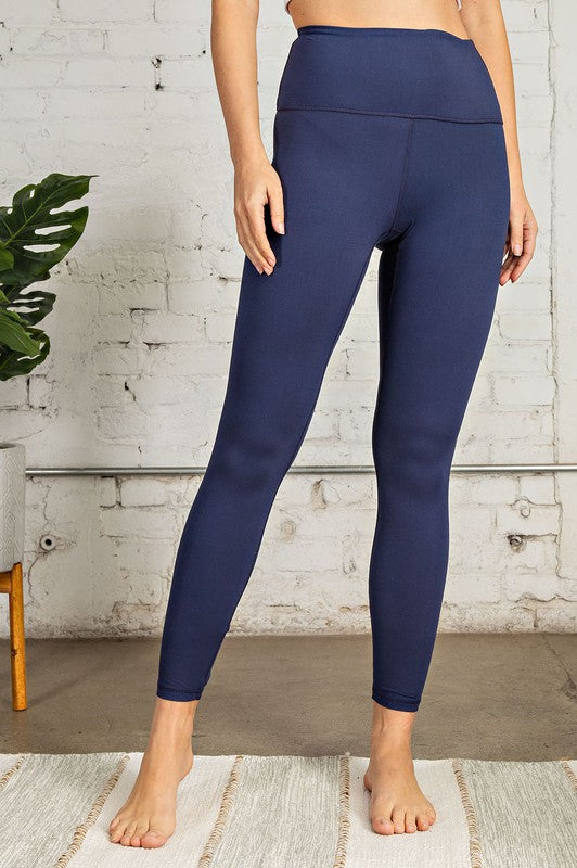 Full Length Wide Waistband Leggings