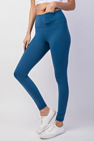 Full Length Wide Waistband Leggings