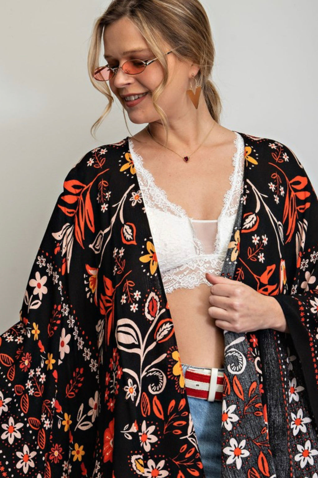 All I Need Flowy Kimono