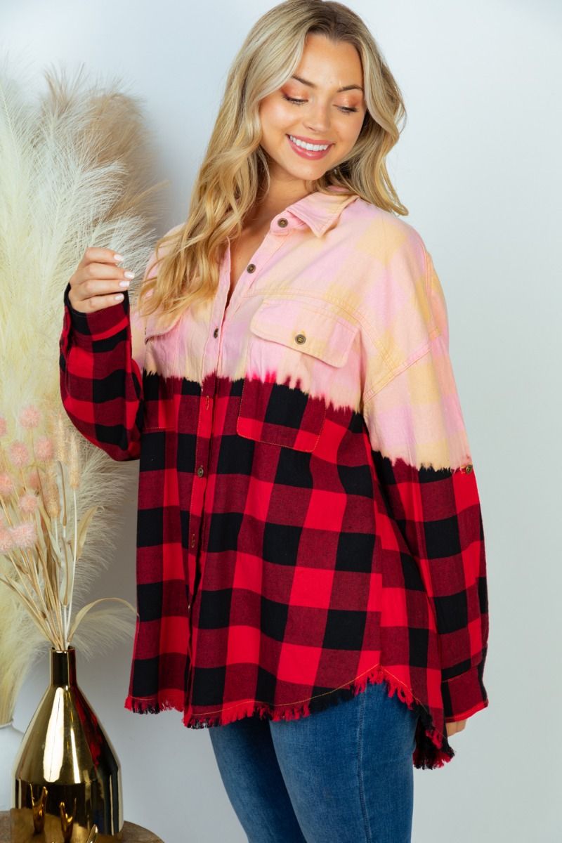 Red Buffalo Plaid Flannel