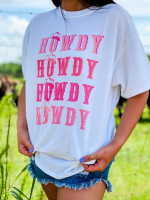Howdy Stacked Graphic Tee