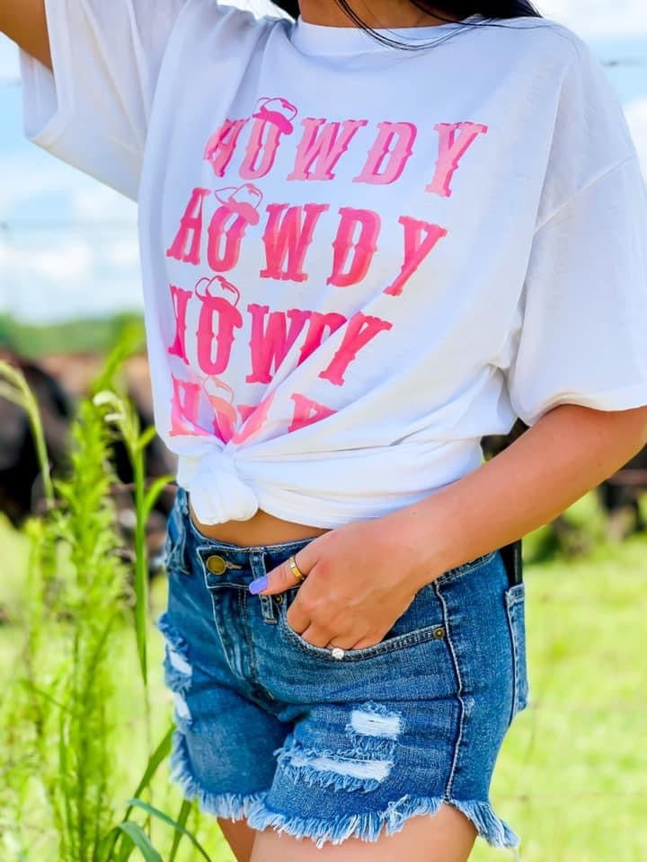 Howdy Stacked Graphic Tee