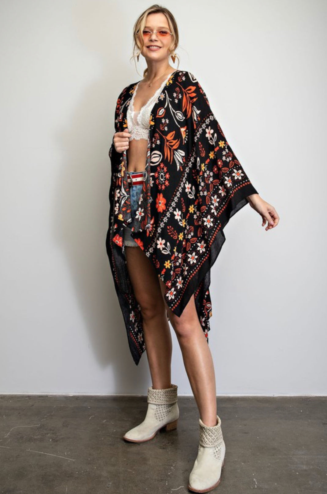 All I Need Flowy Kimono