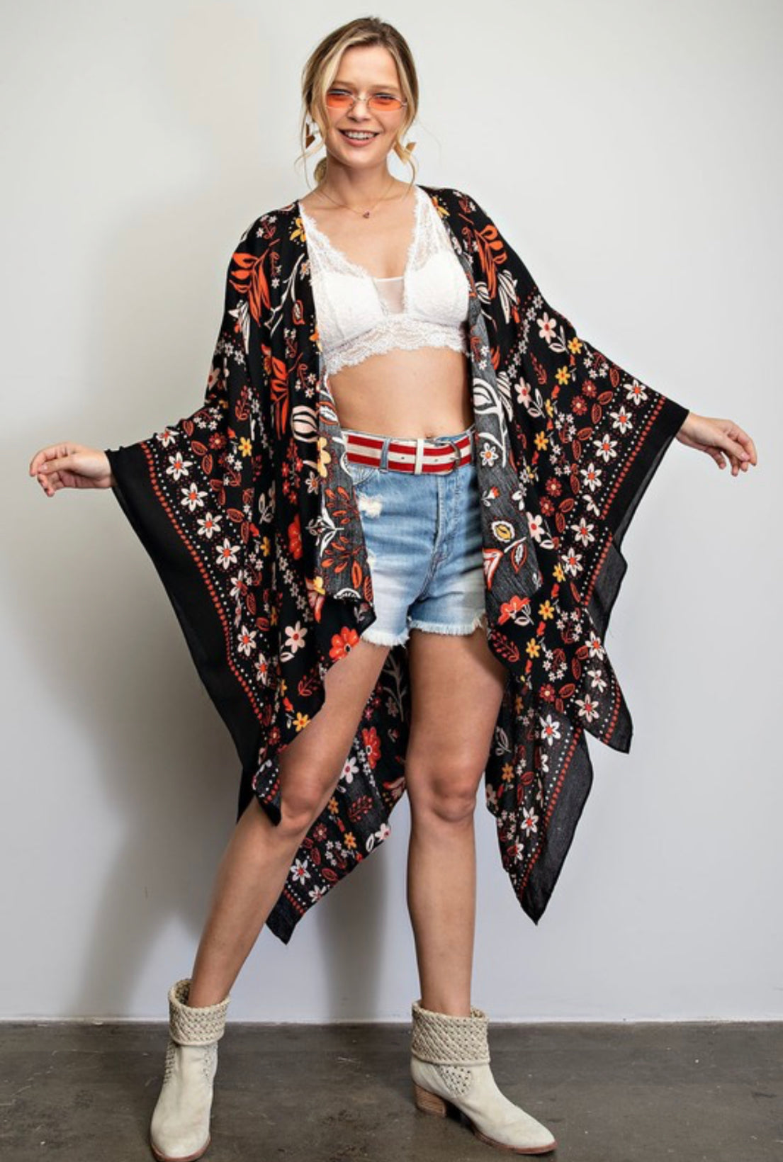 All I Need Flowy Kimono