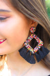 Ellie Fringe Drop Earrings