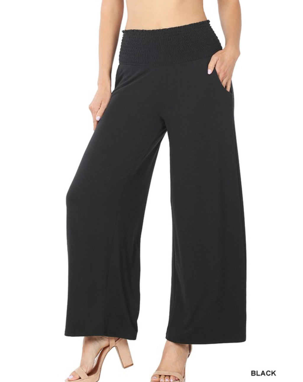 Smocked Waistband Lounge Pants