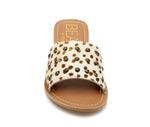 Cow Hair Studded Sandal