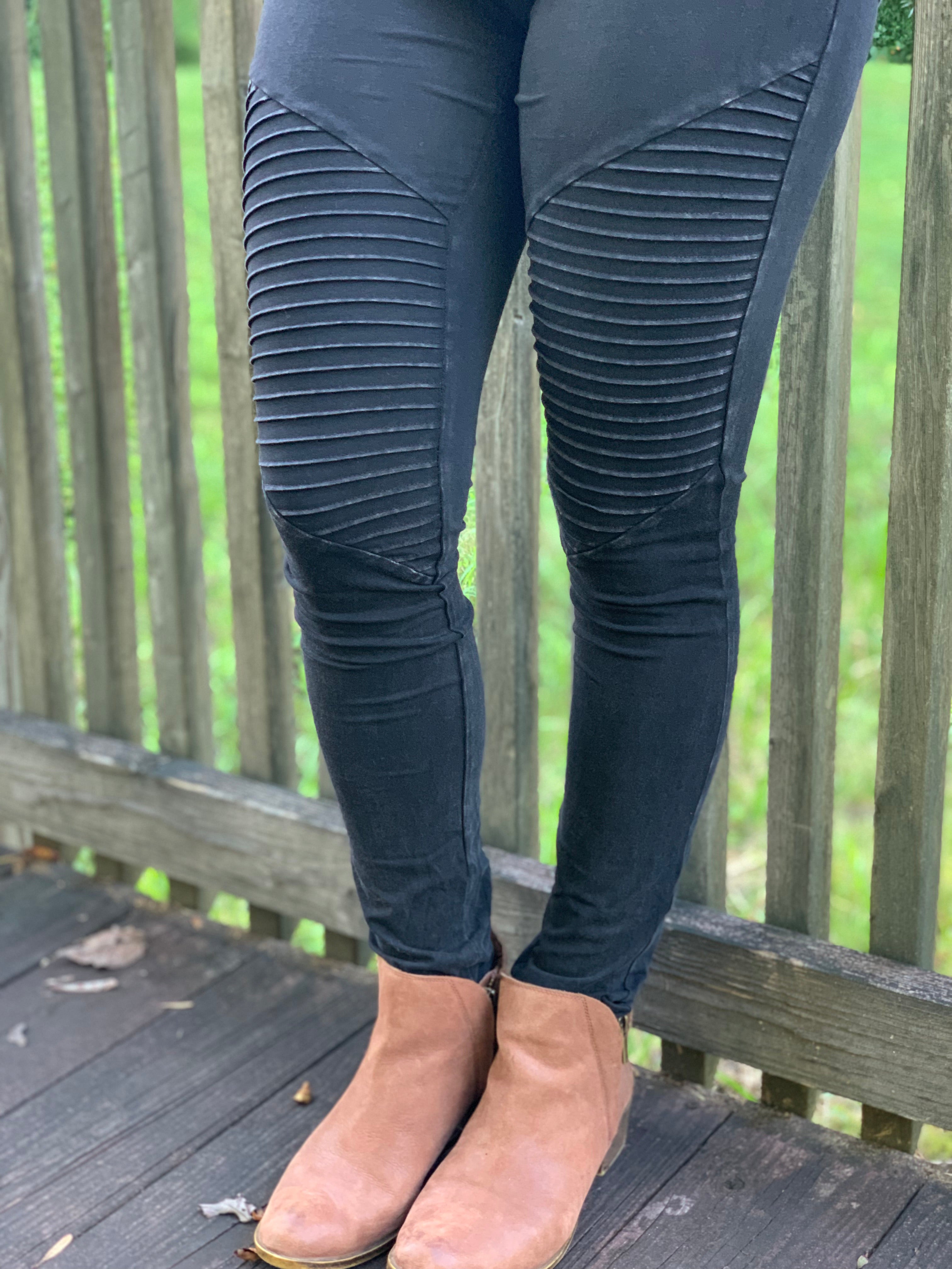 Moto leggings - Tallulah Rose Boutique