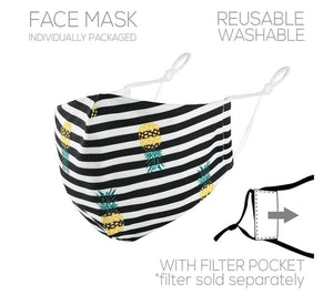 Filter Pocket Face Masks